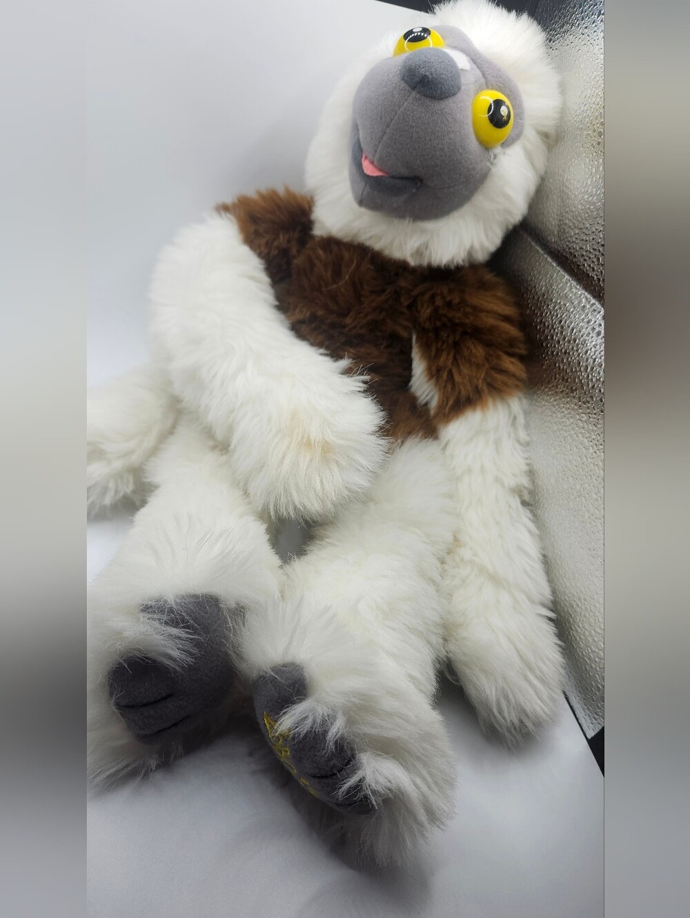 Vintage 2001 PBS Kids Zoboomafoo Lemur Plush 19" Zoboo Wild Kratts Brothers Y2K - Picture 7 of 9